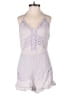 Ale by Alessandra 100% Viscose Hearts Purple Romper Size S - photo 1