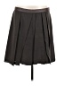 Brunello Cucinelli Solid Brown Gray formal skirt Size 10 - photo 1