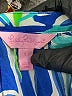 Lilly Pulitzer 100% Silk Blue 3/4 Sleeve Silk Top Size L - photo 7