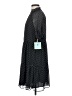 CeCe Polka Dots Black Casual Dress Size S - photo 5