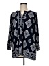 Ruby Rd. Blue 3/4 Sleeve Blouse Size 1X - photo 1