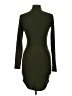No Comment Solid Green Casual Dress Size M - photo 2