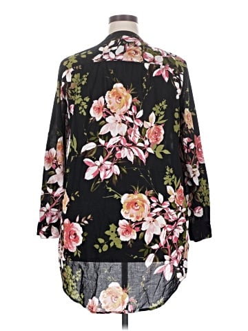 Roaman's 3/4 Sleeve Blouse (view 2)