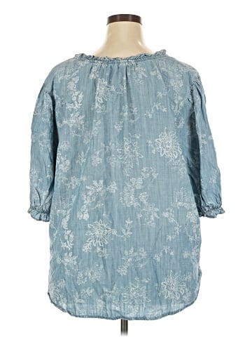 Westbound 3/4 Sleeve Blouse (view 2)