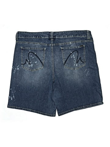 Melissa McCarthy Seven7 Denim Shorts (view 2)