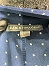 Kate & Mallory designs 100% Polyester Polka Dots Blue Casual Pants Size L - photo 7