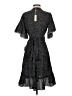 Max Studio Polka Dots Black Cocktail Dress Size S - photo 2