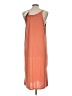 Double Zero Solid Orange Casual Dress Size L - photo 2