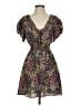 Bailey Blue 100% Polyester Print Black Cocktail Dress Size S - photo 1
