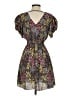 Bailey Blue 100% Polyester Print Black Cocktail Dress Size S - photo 2
