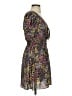 Bailey Blue 100% Polyester Print Black Cocktail Dress Size S - photo 4