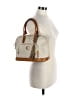 Rioni Chevron-herringbone Plaid Ivory Tan Satchel One size - photo 2