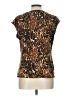 Grace Brown Sleeveless Blouse Size L - photo 2