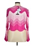 MING WANG Pink Cardigan Size XL - photo 2