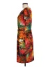 Ellen Tracy Print Orange Cocktail Dress Size 12 - photo 5