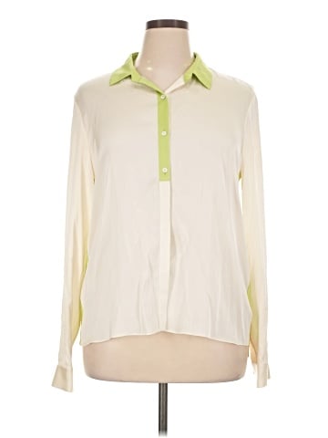 Elie Tahari Long Sleeve Blouse (view 1)
