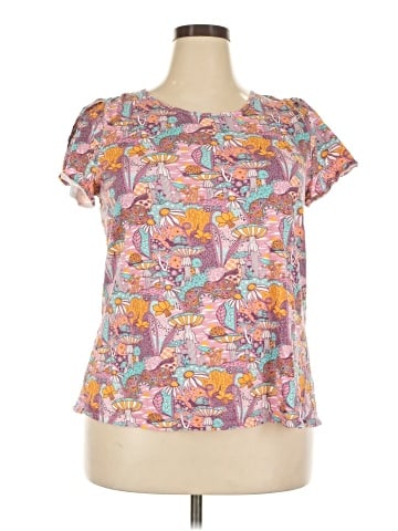 Blue Platypus Short Sleeve T-Shirt (view 1)