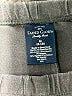 Faded Glory Solid Gray Active Pants Size 8 - 10 - photo 7
