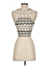Charlotte Russe Ivory Sleeveless Blouse Size XS - photo 2