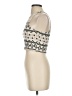 Charlotte Russe Ivory Sleeveless Blouse Size XS - photo 5