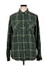 Hurley Plaid Green Long Sleeve Button-Down Shirt Size XL - photo 1