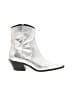Zara Metallic Silver Ankle Boots Size EU 40 - photo 1
