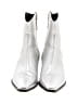 Zara Metallic Silver Ankle Boots Size EU 40 - photo 2