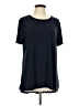 Cato Black Short Sleeve Top Size L - photo 1