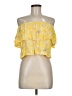 Billabong 100% Rayon Yellow Sleeveless Blouse Size M - photo 1