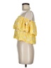 Billabong 100% Rayon Yellow Sleeveless Blouse Size M - photo 5