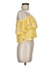 Billabong 100% Rayon Yellow Sleeveless Blouse Size M - photo 4