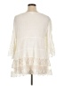 Oddi 100% Rayon Ivory 3/4 Sleeve Blouse Size XL - photo 2