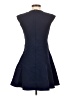 Sandro Solid Blue Casual Dress Size Med (2) - photo 2