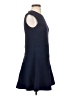 Sandro Solid Blue Casual Dress Size Med (2) - photo 4