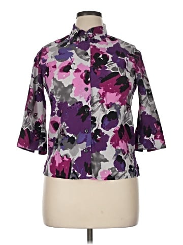 Allison Daley 3/4 Sleeve Blouse (view 1)