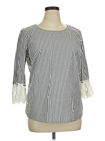 Notations 3/4 Sleeve Top (view 1)