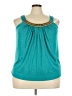 Alyx Teal Sleeveless Blouse Size 3X - photo 1