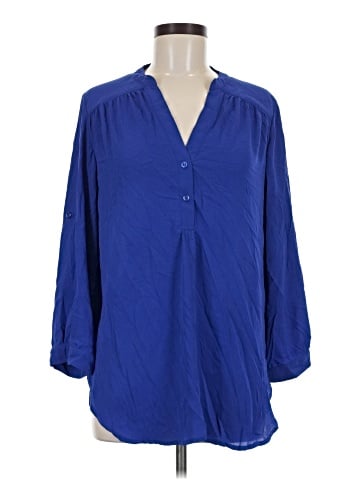 Halogen 3/4 Sleeve Blouse (view 1)