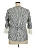 Notations Silver 3/4 Sleeve Top Size XL - photo 2