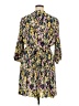 Vero Moda 100% Polyester Print Yellow Casual Dress Size 16 - photo 2