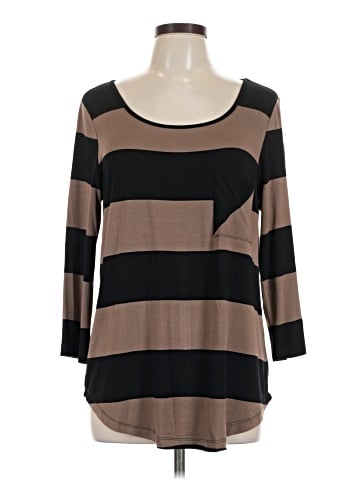 Cable & Gauge 3/4 Sleeve T-Shirt (view 1)