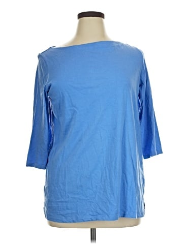 Woman Within 3/4 Sleeve T-Shirt (view 1)