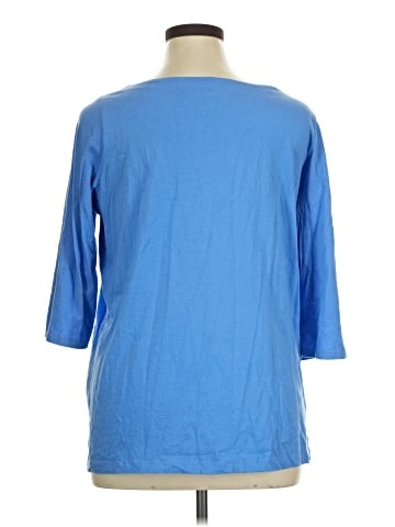 Woman Within 3/4 Sleeve T-Shirt (view 2)