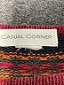 Casual Corner Print Burgundy Pullover Sweater Size 0X (estimated) - photo 7