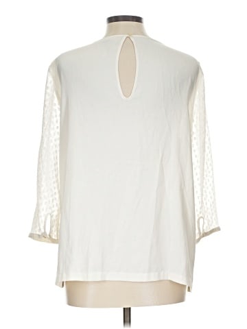 Hinge 3/4 Sleeve Blouse (view 2)