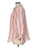 Kivari Stripes Pink 3/4 Sleeve Blouse Size 10 - photo 5