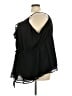 Torrid 100% Polyester Black Sleeveless Blouse Size 5X Plus (6) - photo 5