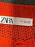 Zara Orange Pullover Sweater Size M - photo 7