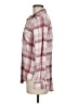 Mudd Plaid Burgundy Long Sleeve Button-Down Shirt Size M - photo 5