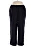 Blair 100% Polyester Solid Black Track Pants Size XL - photo 1